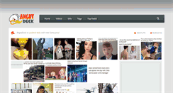 Desktop Screenshot of angryduck.com